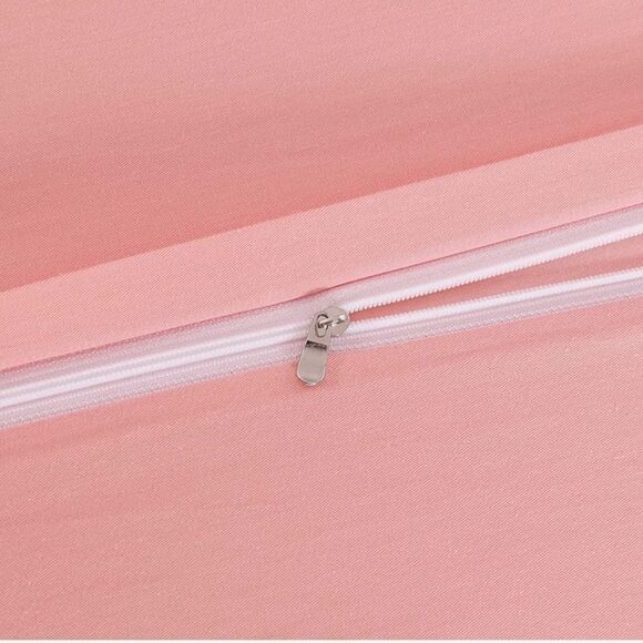 100% Cotton Duvet Cover Set,Ultra Soft with Zipper Closure & Corner Ties - Picture 5 of 7